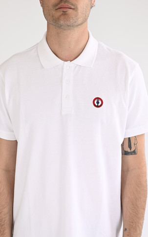 Polo Global blanc