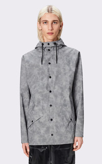 Imperméable Jacket 12010 gris imprimé