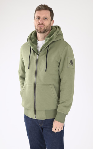 Veste zippée fourrée Classic Bunny kaki